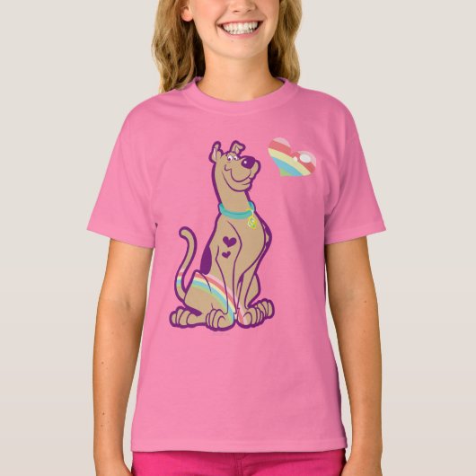 Rainbow Scooby-Doo T-shirt (Voorkant)