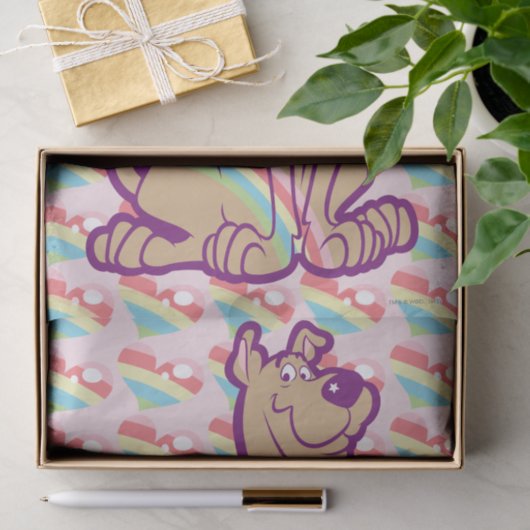 Rainbow Scooby-Doo Tissuepapier (Geschenk)