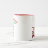 Rainbow Scooby-Doo Tweekleurige Koffiemok (Center)