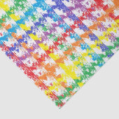 Rainbow Scratch Tissuepapier (Detail)