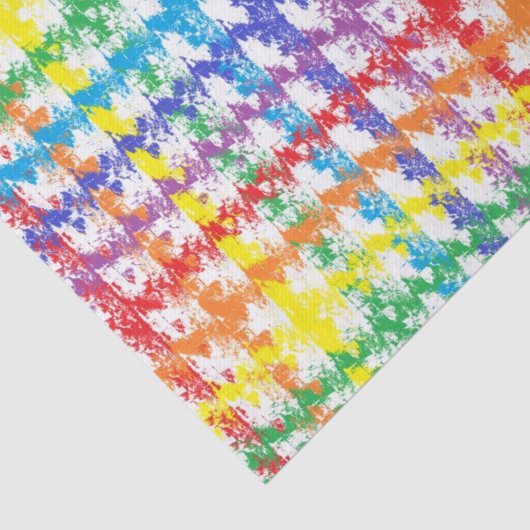 Rainbow Scratch Tissuepapier (Detail)