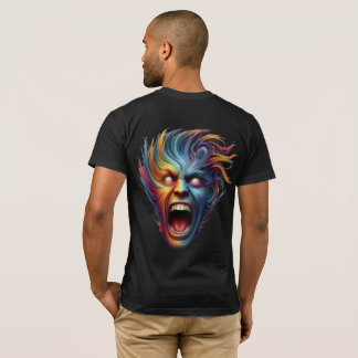 Rainbow Scream: Psychedelische Emotionele Bevrijdi T-shirt