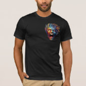 Rainbow Scream: Psychedelische Emotionele Bevrijdi T-shirt (Voorkant)