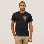 Rainbow Scream: Psychedelische Emotionele Bevrijdi T-shirt (Voorkant volledig)
