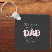 Rainbow Script Memorial Sleutelhanger (Voorkant)