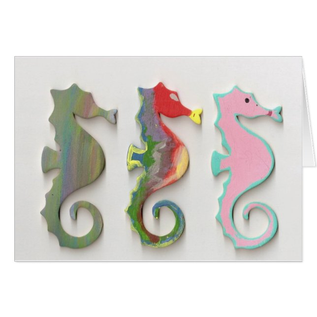 RAINBOW SEAHORSES (Voorkant Horizontaal)