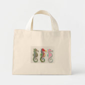 RAINBOW SEAHORSES MINI TOTE BAG (Voorkant)