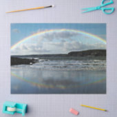 Rainbow Seaside, 20x30-vel-papier voor losse pagin Tissuepapier (Craft)