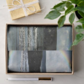 Rainbow Seaside, 20x30-vel-papier voor losse pagin Tissuepapier (Geschenk)