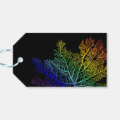 Rainbow Seaweed Pride Gift Label Cadeaulabel (Achterkant Horizontaal)