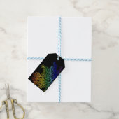 Rainbow Seaweed Pride Gift Label Cadeaulabel (Met Touw)