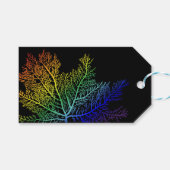 Rainbow Seaweed Pride Gift Label Cadeaulabel (Voorkant (Horizontaal))