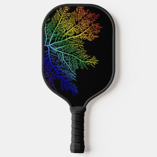 Rainbow Seaweed Pride LGBT Ocean-Inspired Pickleball Paddle (Achterkant)