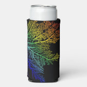 Rainbow Seaweed Pride LGBT Ocean-Inspired Seltzer Blikjeskoeler (Seltzer Voorkant)