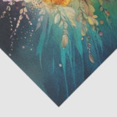 Rainbow Seductress Vrouw Decoupage Papier (Detail)