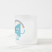 Rainbow Selby Frosted Matglas Koffiemok (Center)