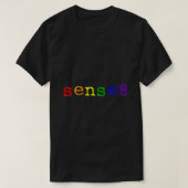 Rainbow Sense8 Logo Essential T-Shirt (Design voorkant)