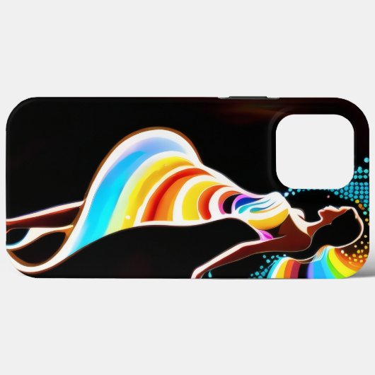 Rainbow Serenity iPhone / iPad-hoesje Case-Mate iPhone Case (Achterkant (horizontaal))