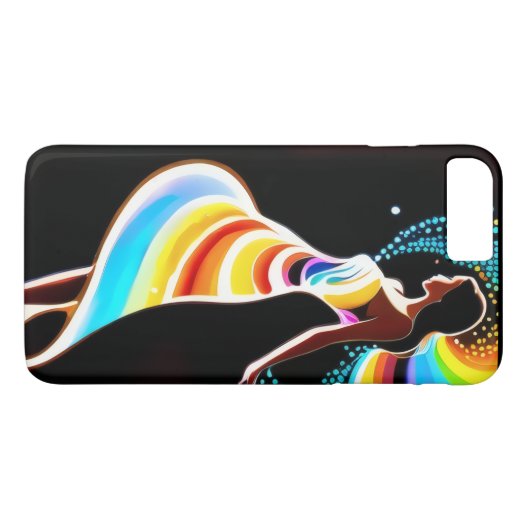 Rainbow Serenity iPhone / iPad-hoesje Case-Mate iPhone Case (Achterkant (Horizontaal))