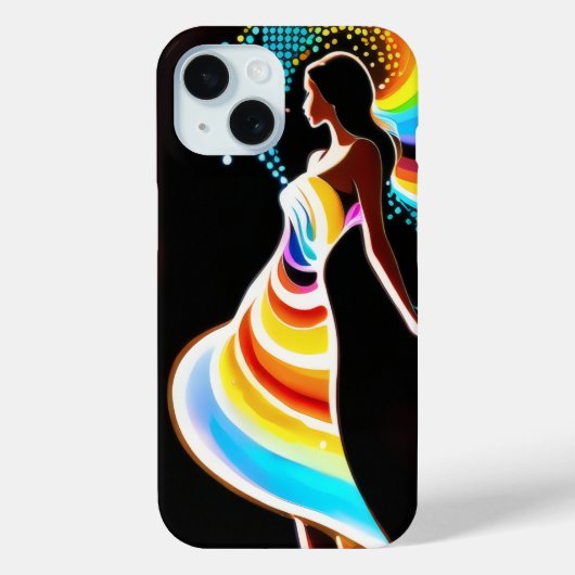 Rainbow Serenity iPhone / iPad-hoesje Case-Mate iPhone Case (Achterkant)