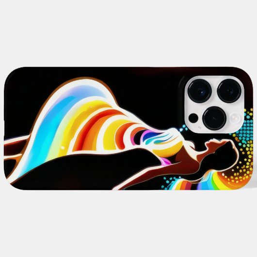 Rainbow Serenity iPhone / iPad-hoesje Case-Mate iPhone Case (Achterkant (horizontaal))