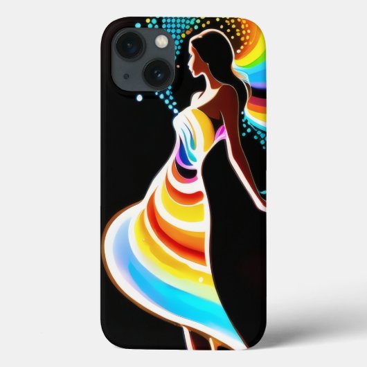 Rainbow Serenity iPhone / iPad-hoesje Case-Mate iPhone Case (Achterkant)