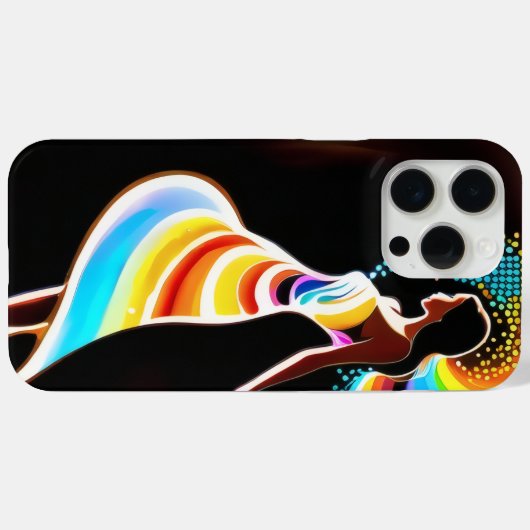 Rainbow Serenity iPhone / iPad-hoesje Case-Mate iPhone Case (Achterkant (horizontaal))