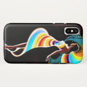 Rainbow Serenity iPhone / iPad-hoesje Case-Mate iPhone Case (Achterkant (horizontaal))