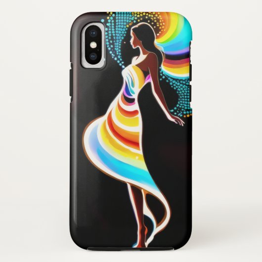 Rainbow Serenity iPhone / iPad-hoesje Case-Mate iPhone Case (Achterkant)