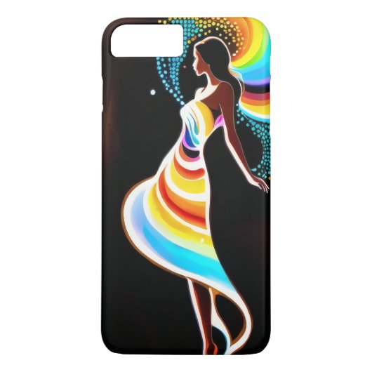 Rainbow Serenity iPhone / iPad-hoesje Case-Mate iPhone Case (Achterkant)