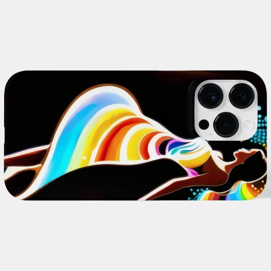 Rainbow Serenity iPhone / iPad-hoesje Case-Mate iPhone Case (Achterkant (horizontaal))