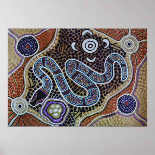 Rainbow Serpent Poster (Voorkant)