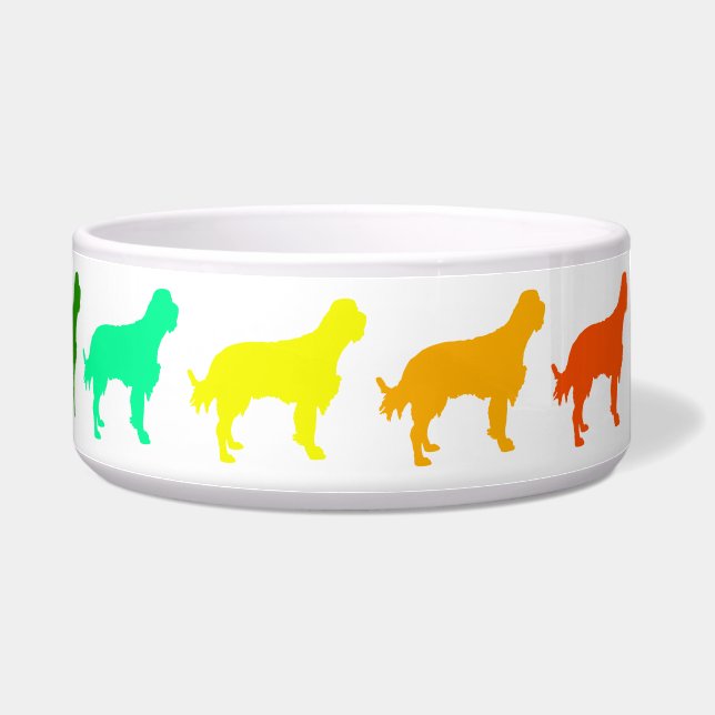 Rainbow Setter Pet Bowl Voerbakje (Rechts)