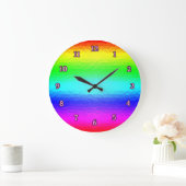 Rainbow Shades wandklok (Huis)