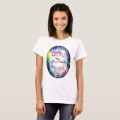 Rainbow Shalom Salaam Peace T-shirt (Voorkant volledig)
