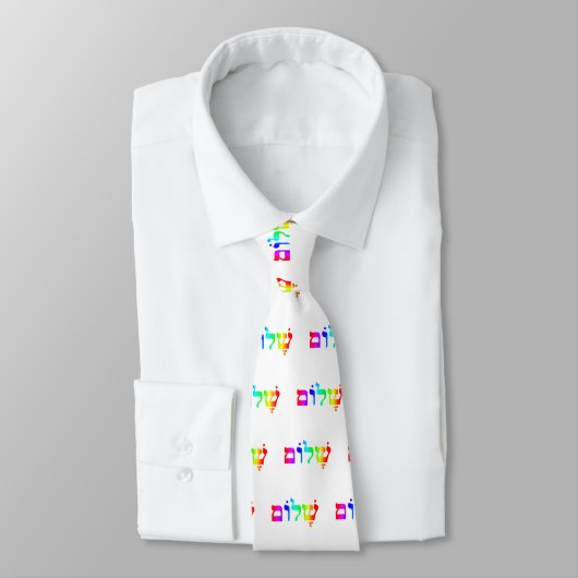 Rainbow Shalom Stropdas (Gebonden)