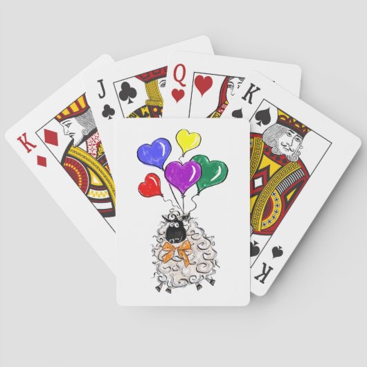 Rainbow Sheep Classic Speelkaarten (Achterkant)