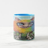 Rainbow Sheep Two-Tone Coffee Mok (Center)