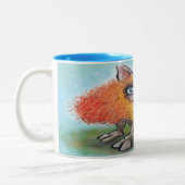 Rainbow Sheep Two-Tone Coffee Mok (Links)