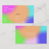Rainbow Sherbert Visitekaartje (Voorkant / Achterkant)