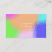 Rainbow Sherbert Visitekaartje (Achterkant)