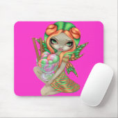 "Rainbow Sherbet Fairy" Mousepad Muismat (Met muis)
