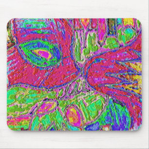 Rainbow Sherbet Foiled Mousepad Muismat
