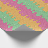 Rainbow Sherbet Ice Cream Cadeaupapier (Hoek)
