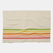 Rainbow Sherbet -Striped Theedoek (Horizontaal)