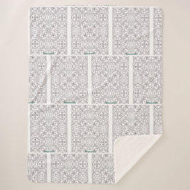 Rainbow Sherpa Blanket Deken