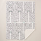 Rainbow Sherpa Blanket Sherpa Deken (Voorkant)