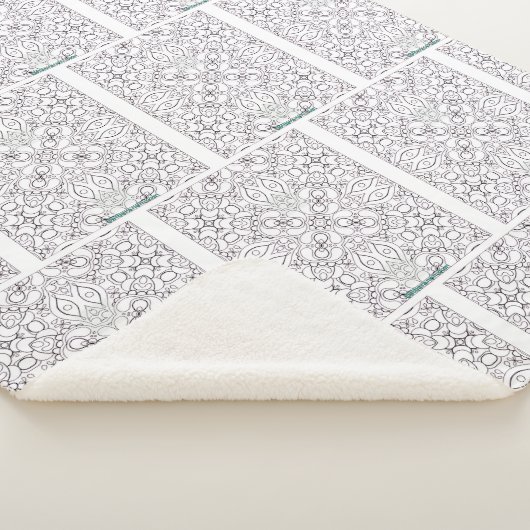 Rainbow Sherpa Blanket Sherpa Deken (3/4)