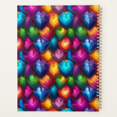 Rainbow Shields MMORPG thema Planner (Achterkant)