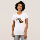 Rainbow-Shirt - Funny Cloud T-shirt (Voorkant volledig)